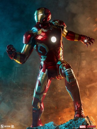 Sideshow Collectibles Iron Man Mark 43 / XLIII Maquette 3003532 - Thumbnail