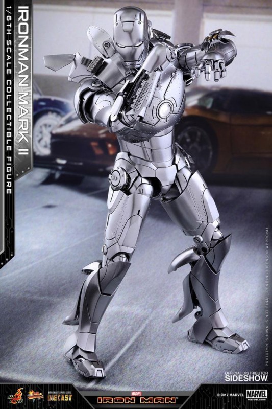 Iron Man Mark II Diecast Sixth Scale Figure