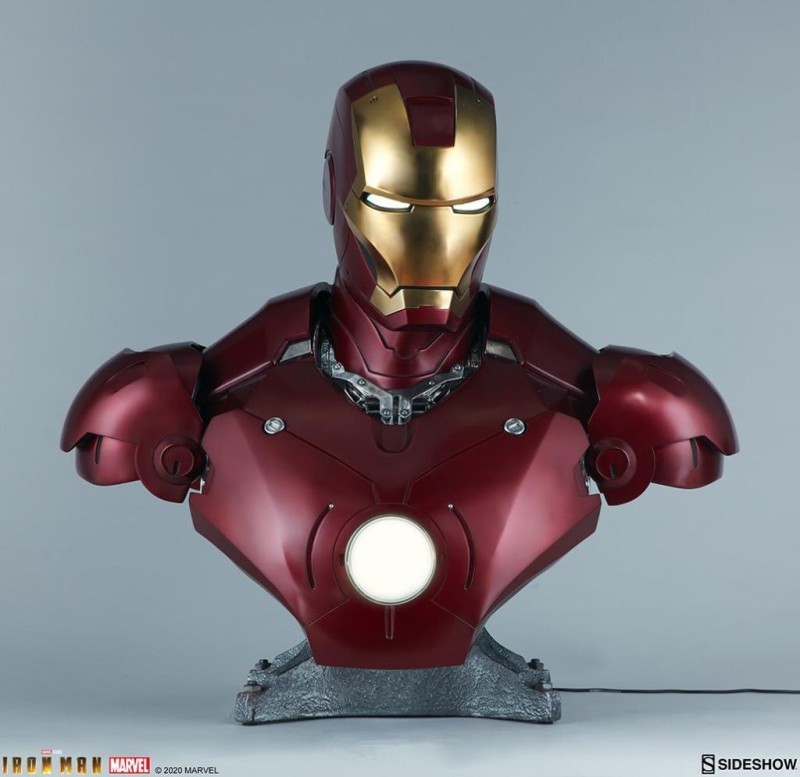 Sideshow Collectibles Iron Man Mark III 1:1 Life-Size Bust 400329