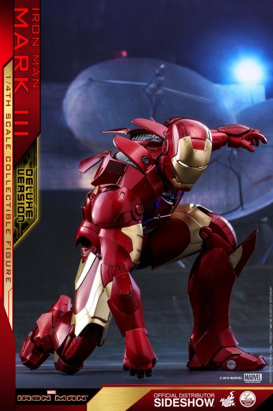 Hot Toys Iron Man Mark III Deluxe Version Quarter Scale Figure 903412
