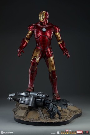 Sideshow Collectibles - Iron Man Mark III Maquette Iron Man