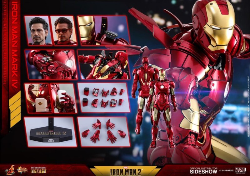 Iron Man Mark IV Diecast Sixth Scale Figure