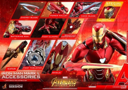 Hot Toys - Iron Man Mark L Accessories Collectible Set Accessories Collection Series - Avengers: Infinity War