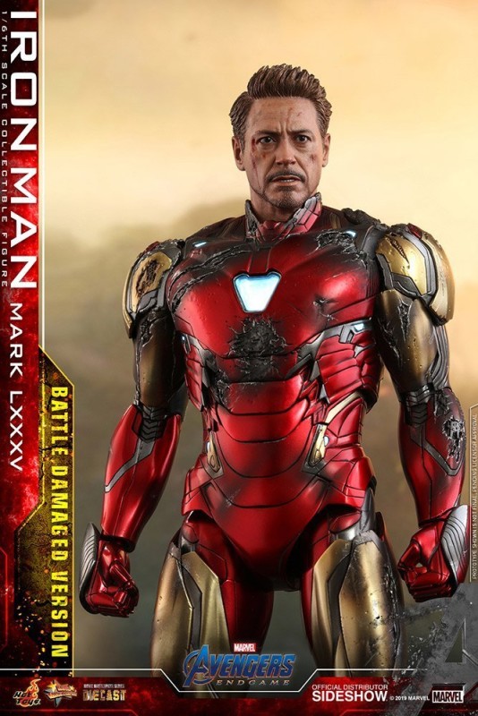 Iron Man Mark LXXXV (Battle Damaged Version) Special Edition Sixth Scale Figure DIECAST - Avengers: Endgame - Movie Masterpiece Series