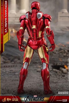 Hot Toys Iron Man Mark VII Diecest Sixth Scale Figure MMS500 - Thumbnail