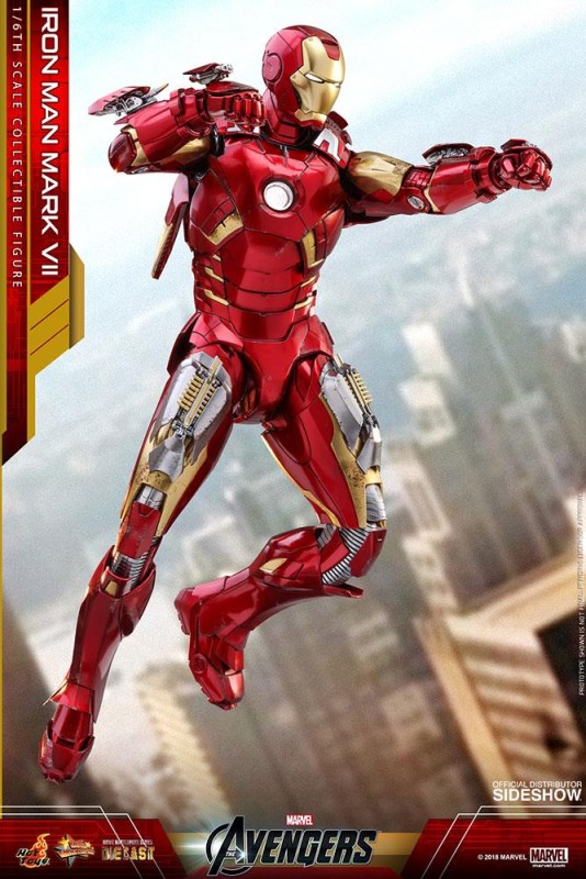 Hot Toys Iron Man Mark VII Diecest Sixth Scale Figure MMS500