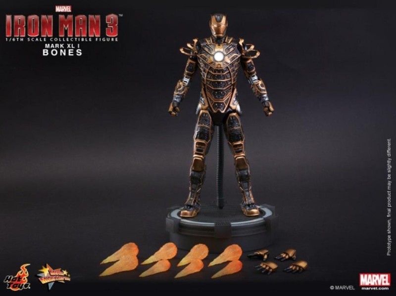 Hot Toys Iron Man Mark XLI Bones Sixth Scale Figure