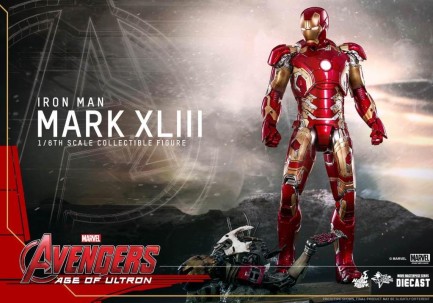 Hot Toys Iron Man Mark XLIII Diecast Sixth Scale Diecast Figure MMS278 - Thumbnail