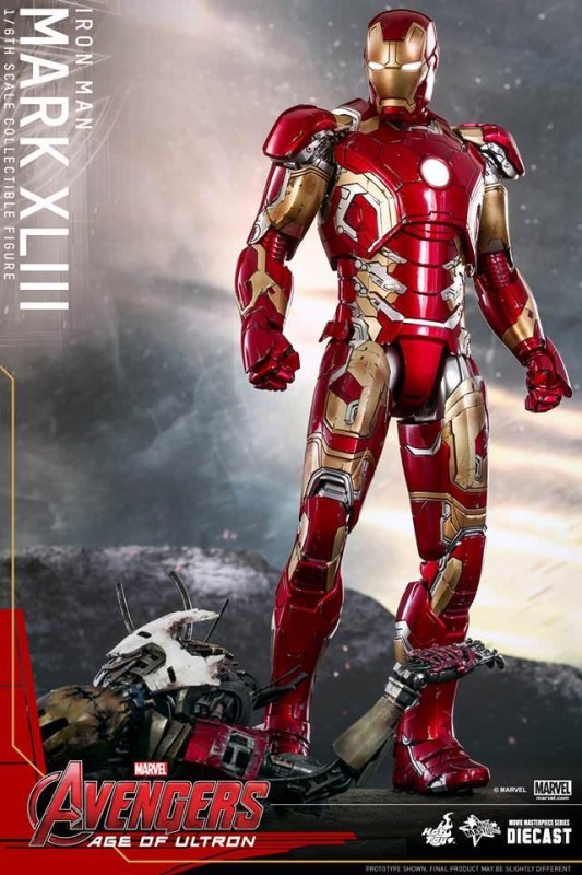 Hot Toys Iron Man Mark XLIII Diecast Sixth Scale Diecast Figure MMS278