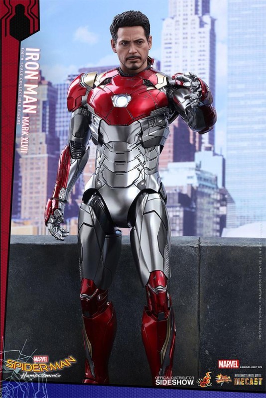 Hot Toys Iron Man Mark XLVII Diecast Sixth Scale Figure MMS427