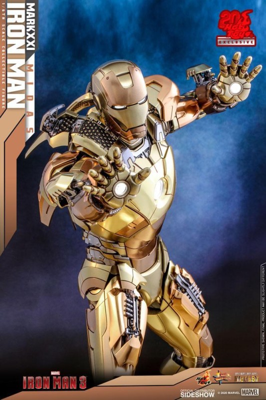 Hot Toys Iron Man Mark XXI (Midas) Sixth Scale Figure MMS586