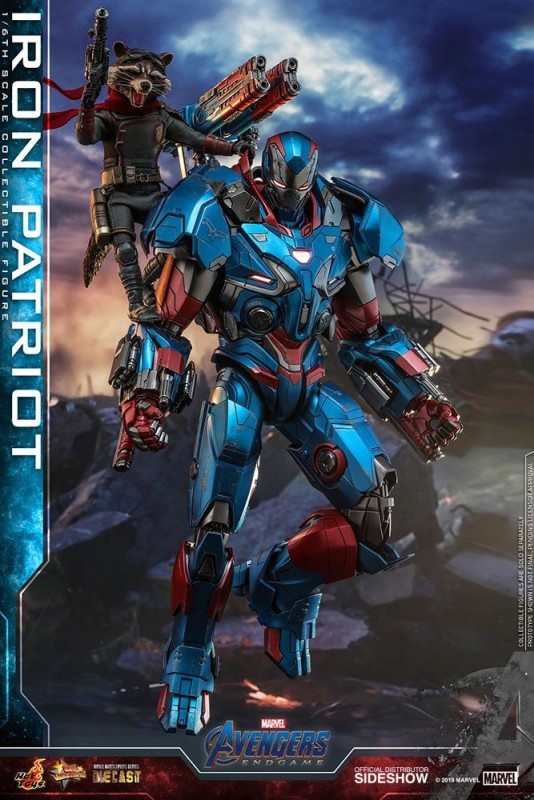 Hot Toys Iron Patriot Endgame Diecast Sixth Scale Figure MMS547 904924