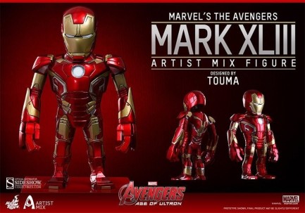 Hot Toys Ironman MK XLIII Artist Mix Figure - Thumbnail