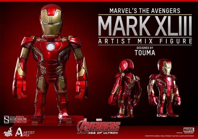 Hot Toys Ironman MK XLIII Artist Mix Figure