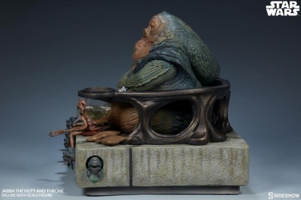 Jabba the Hutt and Throne Sixth Scale Deluxe Figure Set - Thumbnail