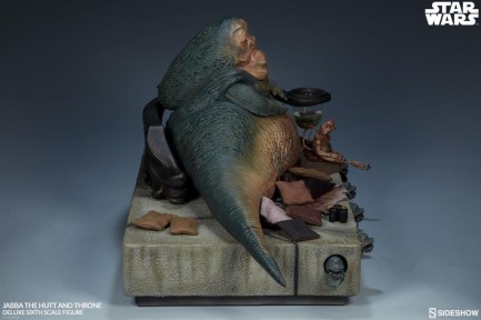 Jabba the Hutt and Throne Sixth Scale Deluxe Figure Set - Thumbnail