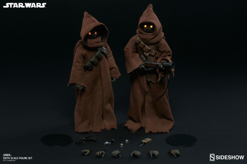 Sideshow Collectibles Jawa 2 Pack Sixth Scale Figure Set