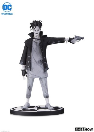 Joker Black & White Gerard Way Statue - Thumbnail