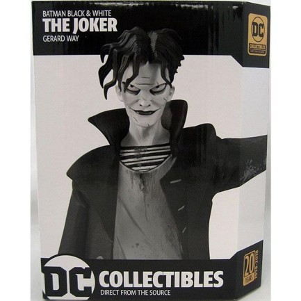 Joker Black & White Gerard Way Statue - Thumbnail