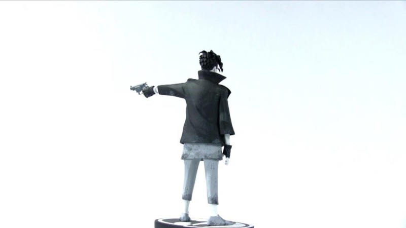 Joker Black & White Gerard Way Statue