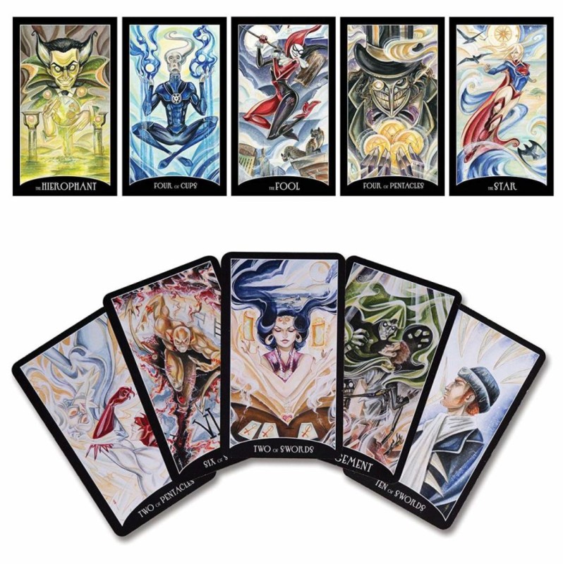 Justice League Tarot Cards