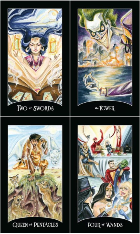 Justice League Tarot Cards