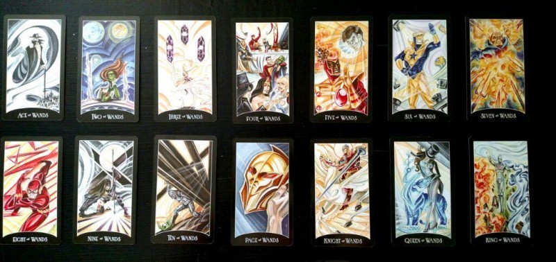 Justice League Tarot Cards