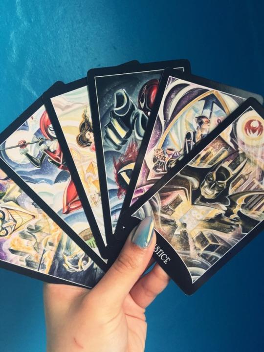 Justice League Tarot Cards