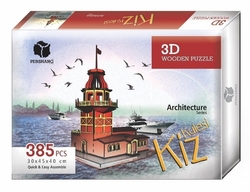 PERSHANG - Kız Kulesi 3D Wooden Puzzle