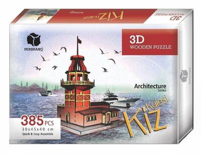 Kız Kulesi 3D Wooden Puzzle