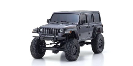 Kyosho Mini-Z 4X4 MX-01 Jeep Wrangler Rubicon Granite Metallic RTR Rc Elektrikli Model Araba - Thumbnail