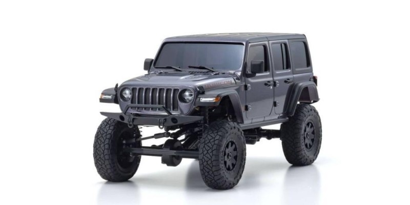 Kyosho Mini-Z 4X4 MX-01 Jeep Wrangler Rubicon Granite Metallic RTR Rc Elektrikli Model Araba