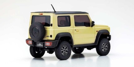 Kyosho Mini-Z 4X4 MX-01 Suzuki Jimny Sierra Chiffon Ivory RTR Rc Elektrikli Model Araba - Thumbnail