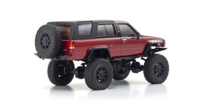 Kyosho Mini-Z 4X4 MX-01 Toyota 4Runner Metallic Red RTR Off-Road Arazi Kullanıma Hazır Elektrikli Model Araba - Thumbnail