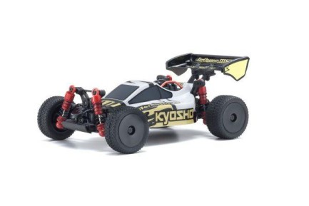 Kyosho Mini-Z MB010 4WD Inferno MP9 TKI3 Buggy Rc Elektrikli Uzaktan Kumandalı Araba Beyaz-Siyah - Thumbnail