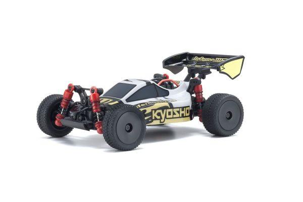 Kyosho Mini-Z MB010 4WD Inferno MP9 TKI3 Buggy Rc Elektrikli Uzaktan Kumandalı Araba Beyaz-Siyah