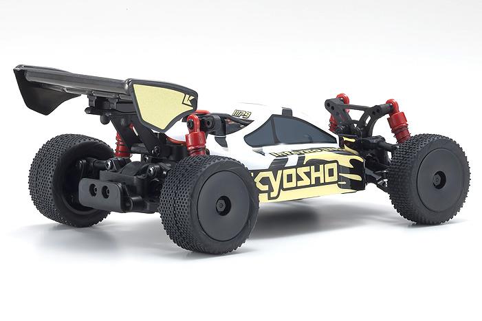 Kyosho Mini-Z MB010 4WD Inferno MP9 TKI3 Buggy Rc Elektrikli Uzaktan Kumandalı Araba Beyaz-Siyah