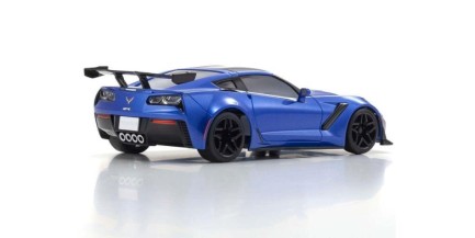 Kyosho Mini-Z RWD Chevrolet Corvette ZR1 Lake Blue RTR On-Road Kullanıma Hazır Rc Elektrikli Model Araba - Thumbnail