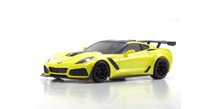 Kyosho Mini-Z RWD Chevrolet Corvette ZR1 Racing Yellow RTR On-Road Kullanıma Hazır Rc Elektrikli Model Araba - Thumbnail