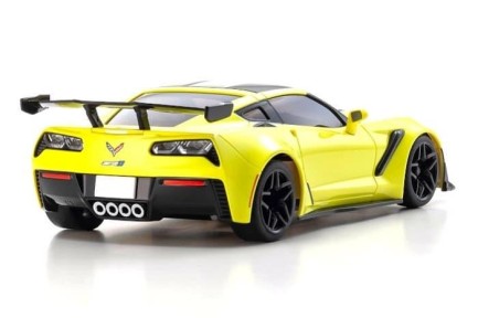 Kyosho Mini-Z RWD Chevrolet Corvette ZR1 Racing Yellow RTR On-Road Kullanıma Hazır Rc Elektrikli Model Araba - Thumbnail