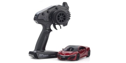 Kyosho - Kyosho Mini-Z RWD Honda NSX 2017 Nouvelle Red RTR On-Road Kullanıma Hazır Rc Elektrikli Model Araba