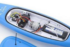 Kyosho RC Surfer 4 Elektrikli RC Surf Teknesi Uzaktan Kumandalı Kullanıma Hazır - Thumbnail