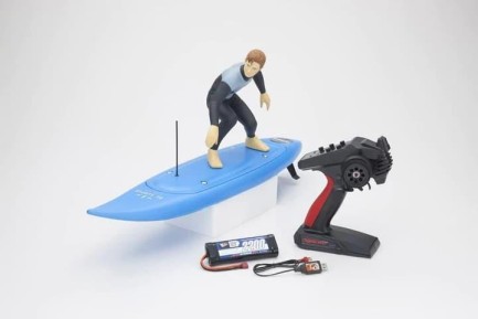 Kyosho RC Surfer 4 Elektrikli RC Surf Teknesi Uzaktan Kumandalı Kullanıma Hazır - Thumbnail