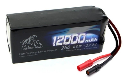 Leopard Power - Leopard Power 12000mAh 22.2V 6S 25C Lipo Batarya