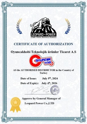 Leopard Power 1300 mAh 11.1V 3S 25C Şarjlı Li-Po Lityum Polimer Lipo Batarya Pil T Plug - Thumbnail