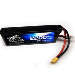 Leopard Power - Leopard Power 2200 mAh 7,4V 2S 40C Lipo Batarya