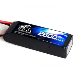 Leopard Power - Leopard Power 2600 mAh 11,1 V 3S 60C Lipo Batarya