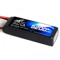 Leopard Power - Leopard Power 5200 mAh 11,1V 3S 50C Lipo Batarya