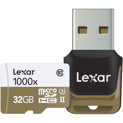 Lexar 32GB UHS-II 1000x microSDHC Hafıza Kartı