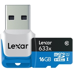 Lexar MicroSD 16GB 633x - Thumbnail